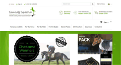 Desktop Screenshot of essentiallyequestrian.com