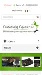 Mobile Screenshot of essentiallyequestrian.com